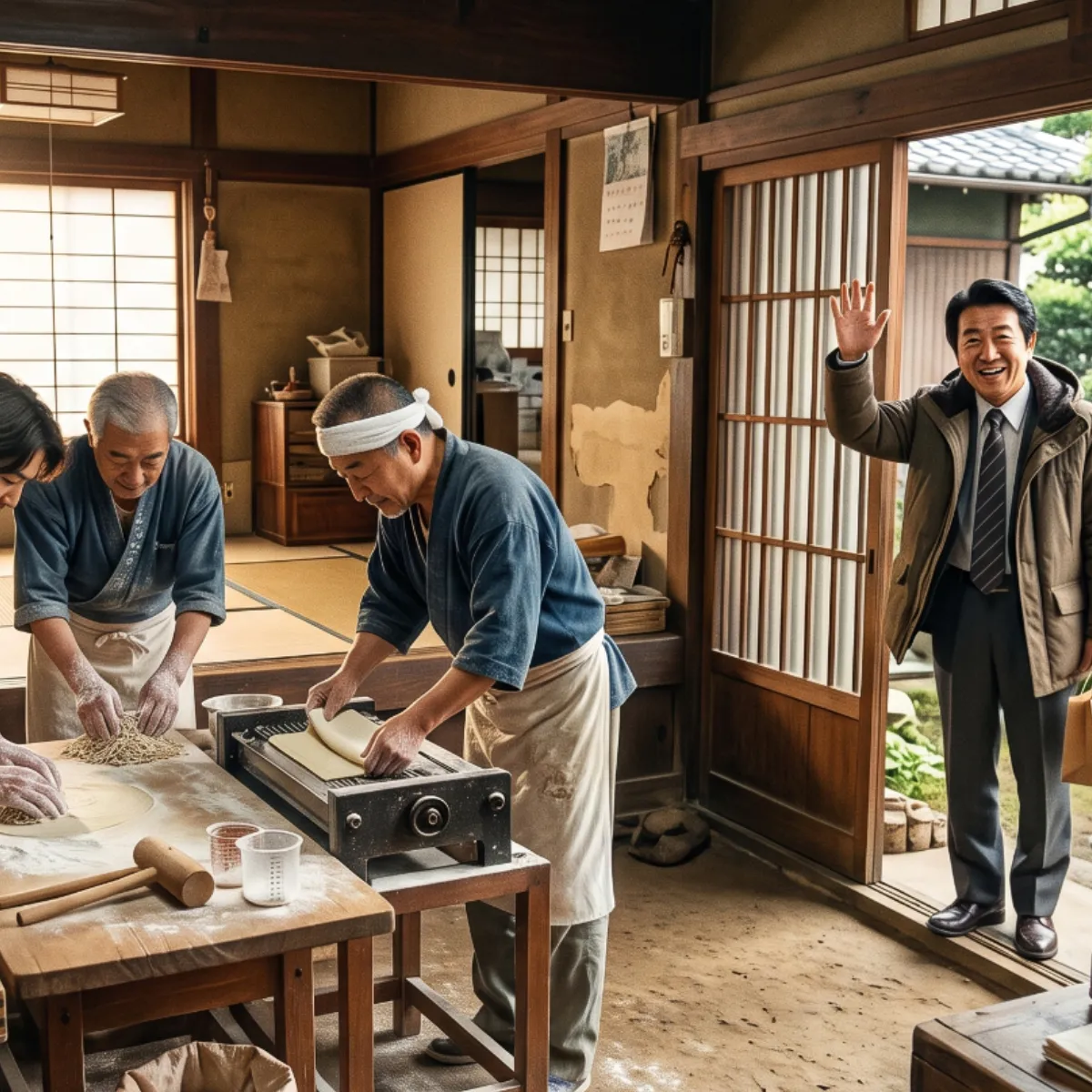 棒ラーメンの逸話AI生成イメージ